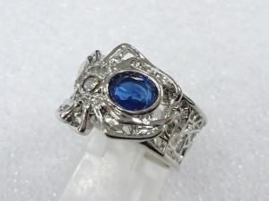 色石　指輪(16号)